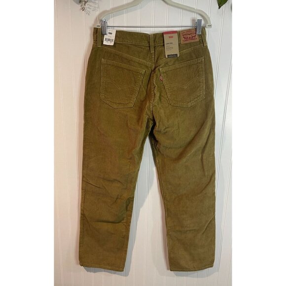 Levi's Low Pro Corduroy Straight Pants Mens 30x30 Irregular Mid-Rise Brown $69 - Picture 2 of 14